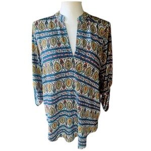 Lush ladies pullover top three-quarter length sleeves, very good condition Med